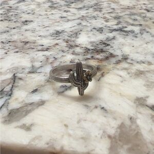 James Avery Silver and Gold Nature-Inspired Ring